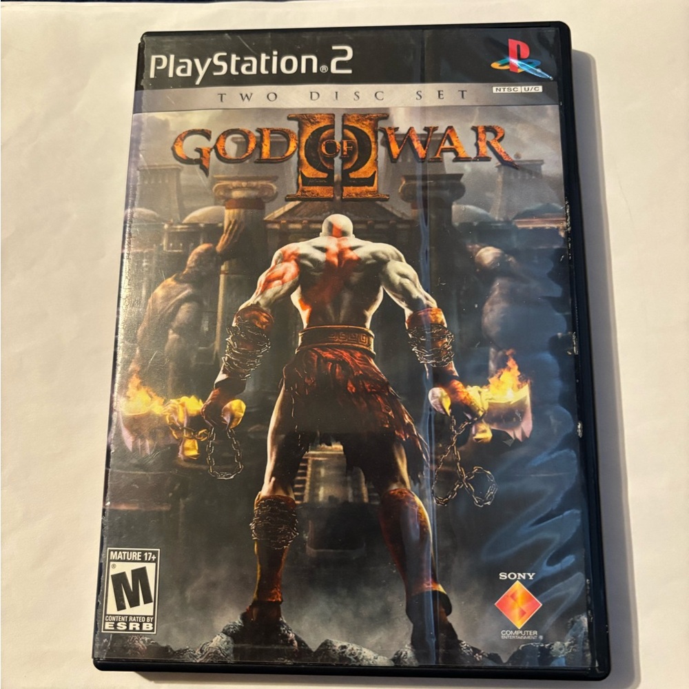 PS2 God of War II for PlayStation 2 CIB (Damaged Case, Artwork Still Good)